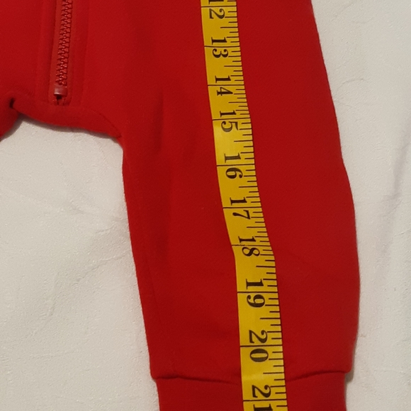 Jordan Jumpsuits Hooded Coverall, Baby Boy Gym Red, Size 9 Months 22" Long - Picture 5 of 16